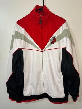 UNK brand NBA Portland Trail Blazers men's jacket.